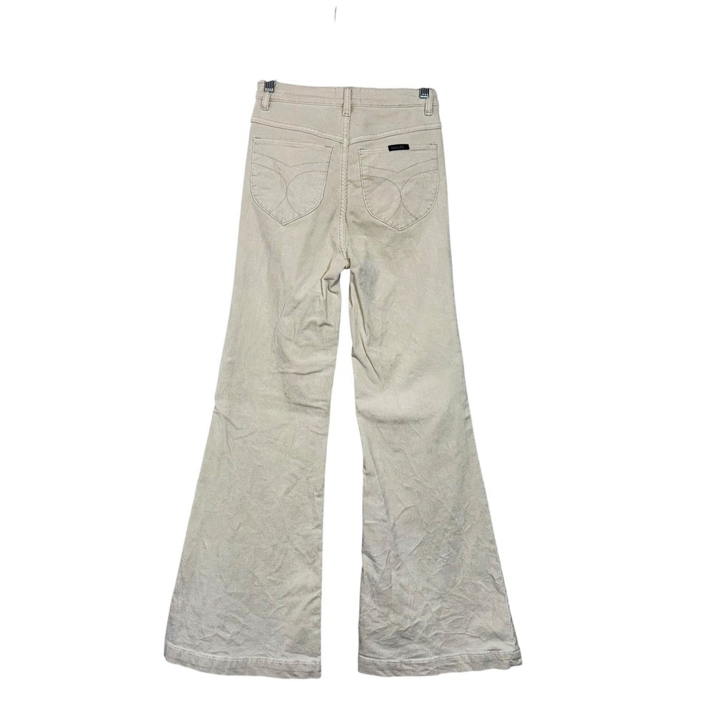 Rolla's East Coast Flare Jean Vanilla Corduroy High-Rise US Sz 28 AU 10 Boho 90s - Picture 4 of 15